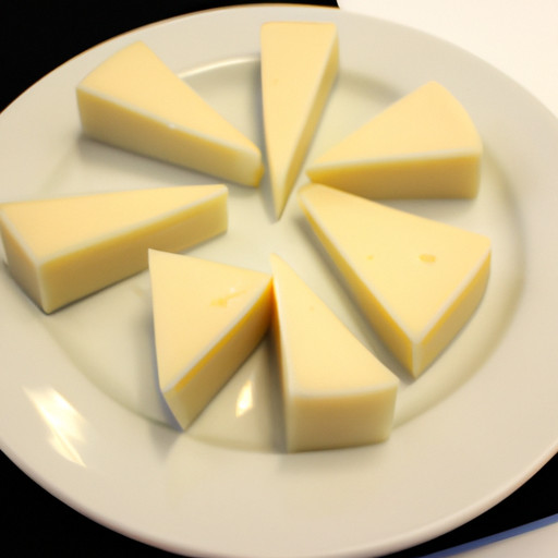Apenas um prato de queijo Havarti de varizes 39945